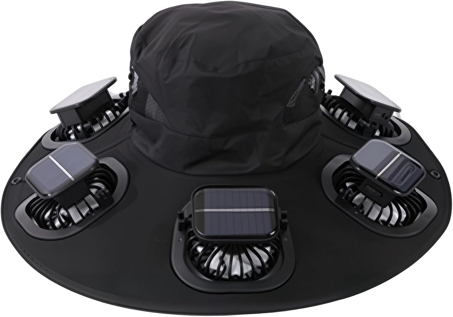 Outdoor Camping Ventilator - Hot 6 Fans Solar Fan Hat