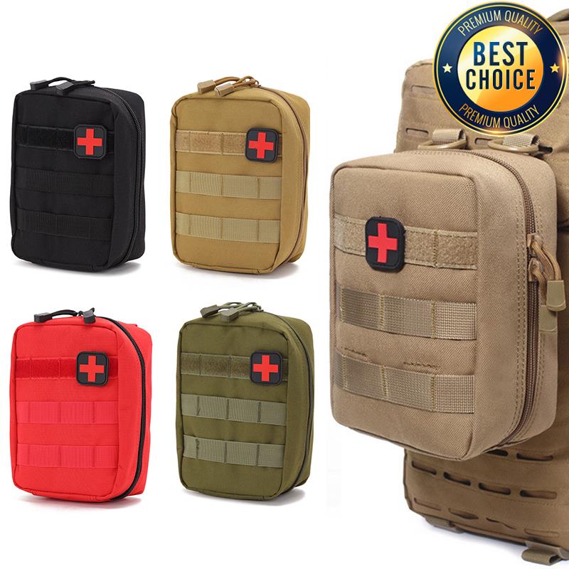 First Aid Kit Camping - Outdoor Tactical Multifunctional Waistpack MOLLE Medical