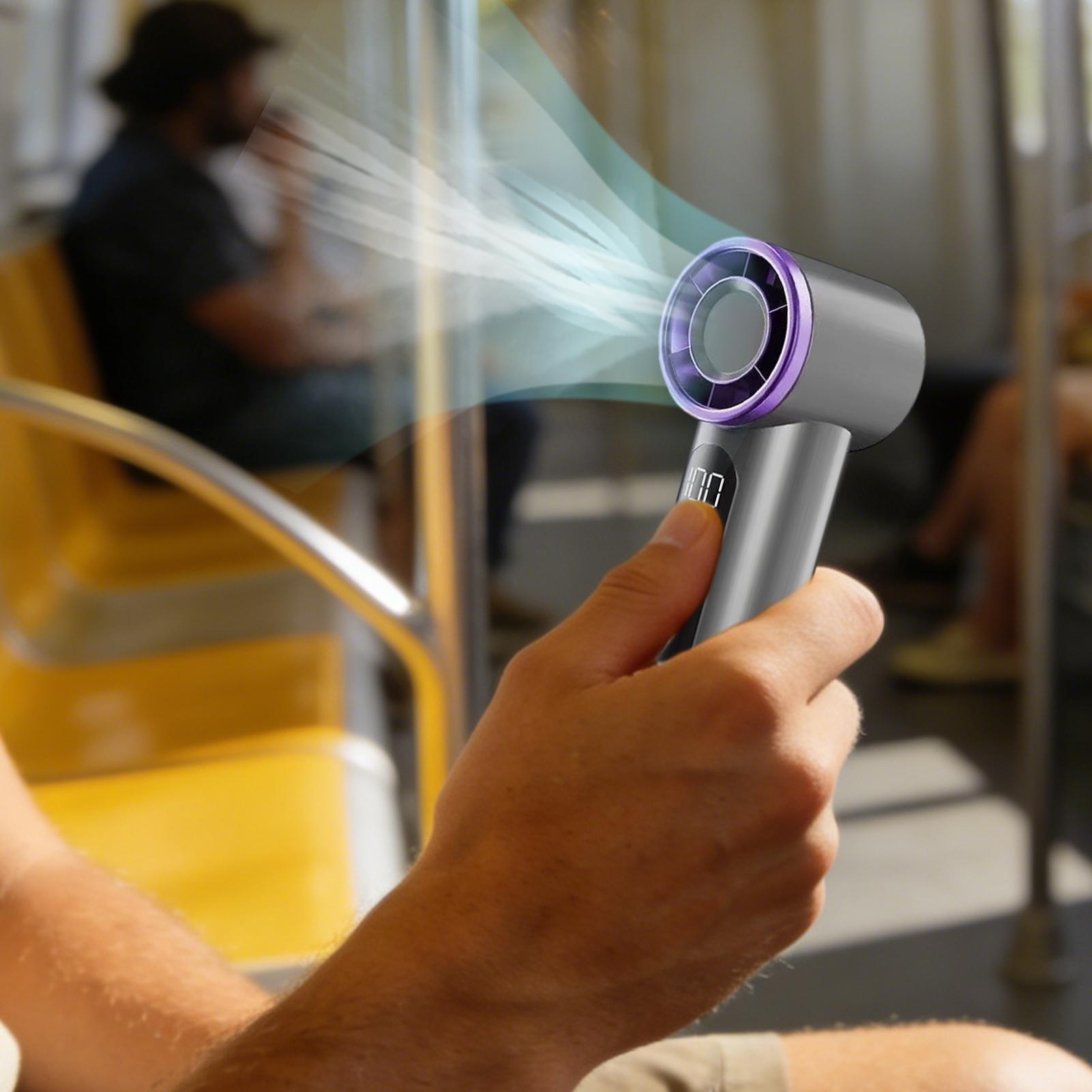 USB Rechargeable Mini Handheld - Outdoor Camping Ventilator review and price