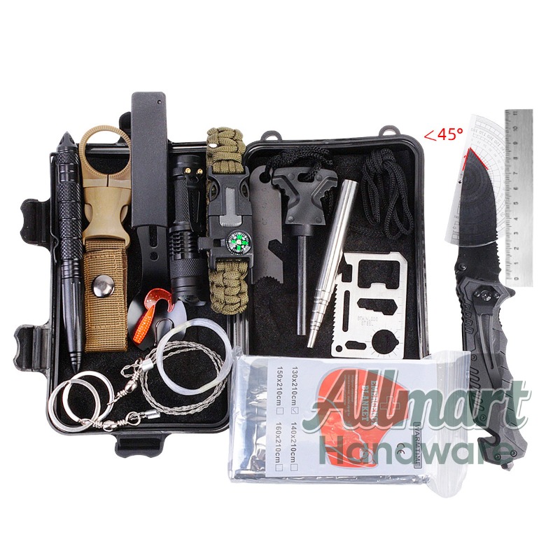 Multi functional portable EDC  - First Aid Kit Camping review and price