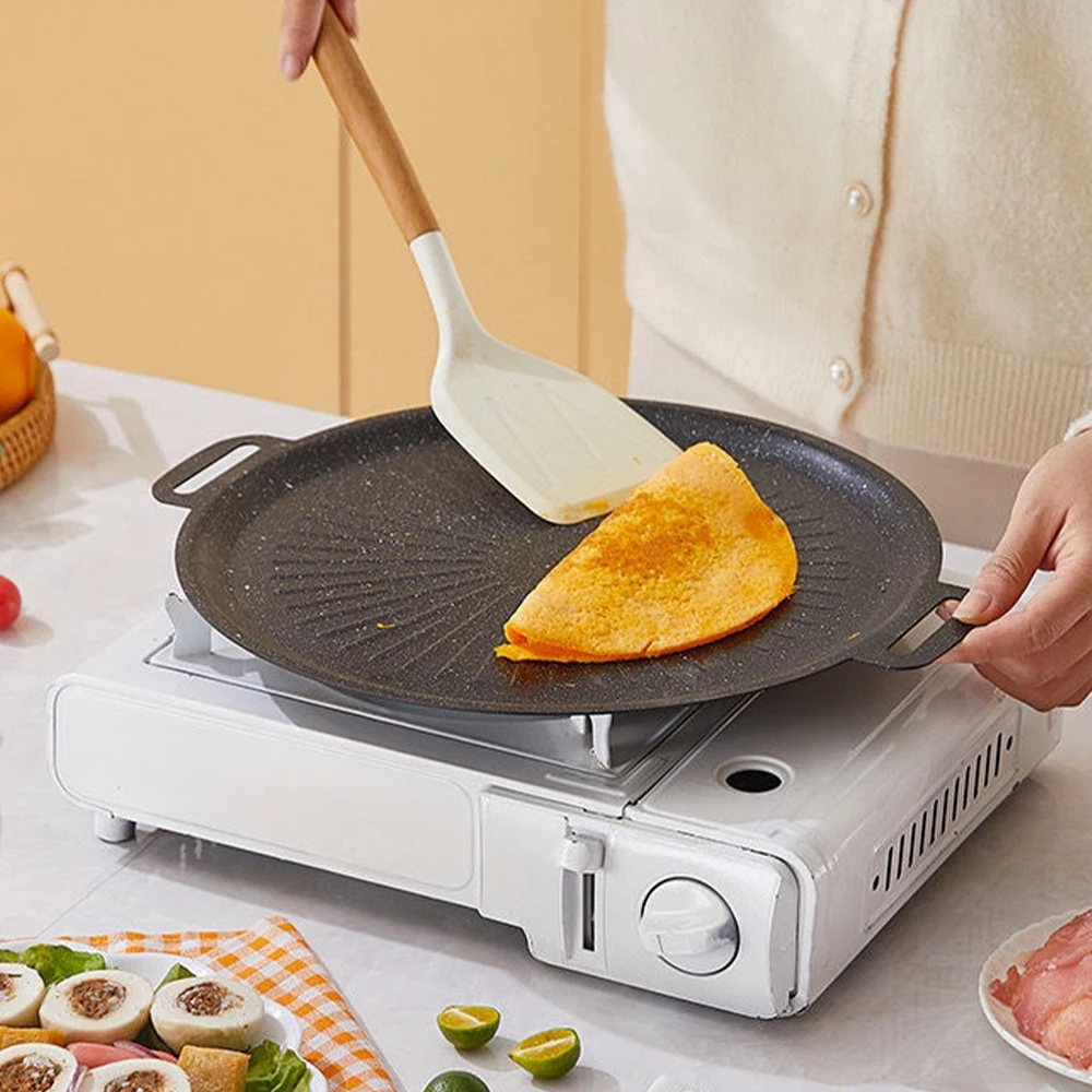 34CM Outdoor BBQ Grill Pan Non - Outdoor Camping Kitchen review and price
