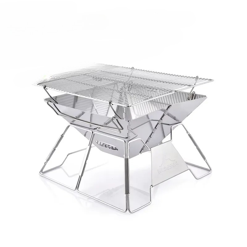 Outdoor Camping BBQ Grill, Wid - Outdoor Camping Wood Burning Stove review and price