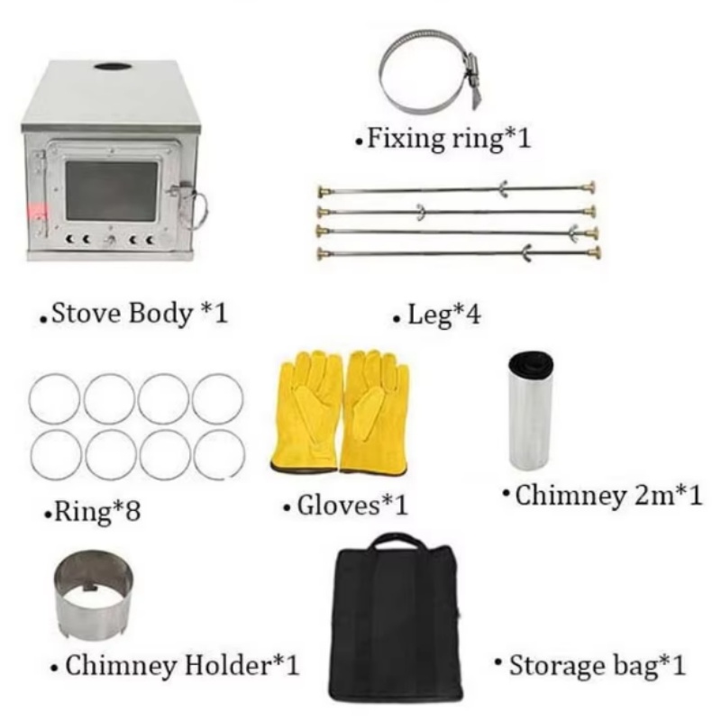 Foldable  Tent Stove Lightweig - Outdoor Camping Wood Burning Stove review and price