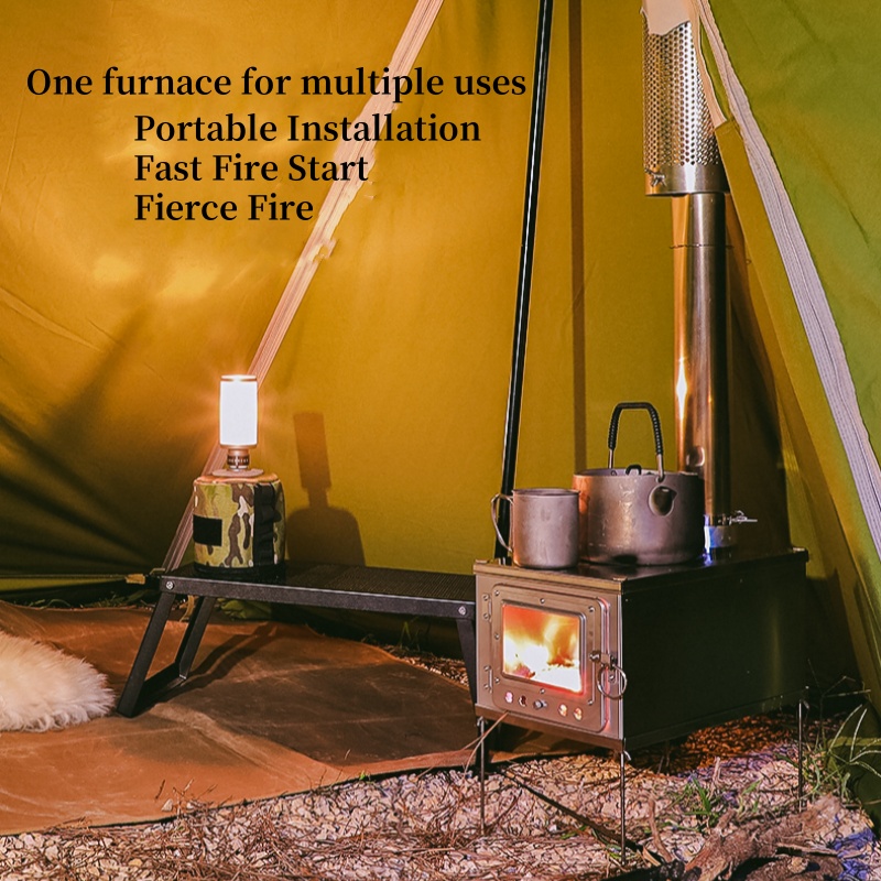 Foldable  Tent Stove Lightweig - Outdoor Camping Wood Burning Stove review and price