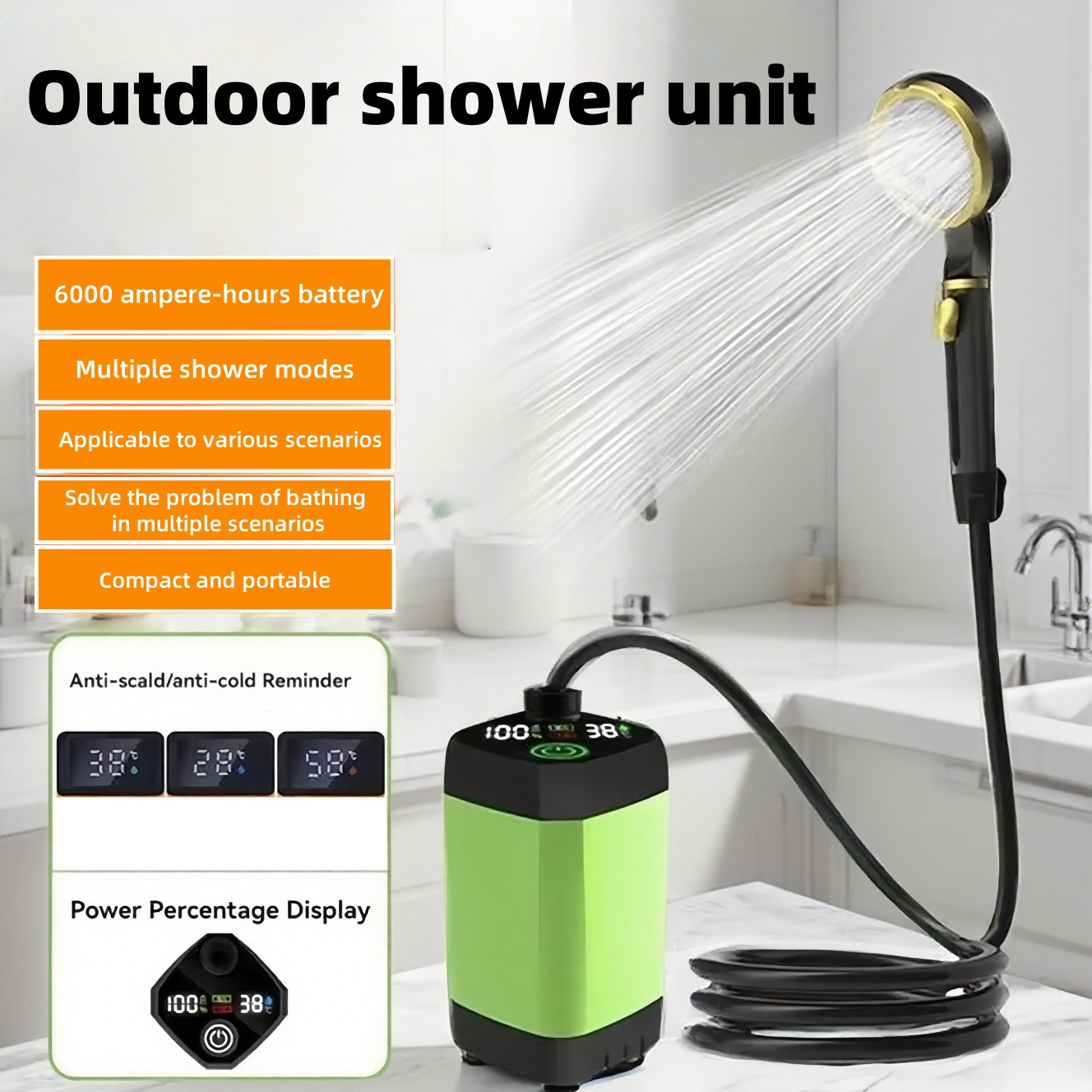 Portable Outdoor Electric Show - Outdoor Camping Gear review and price