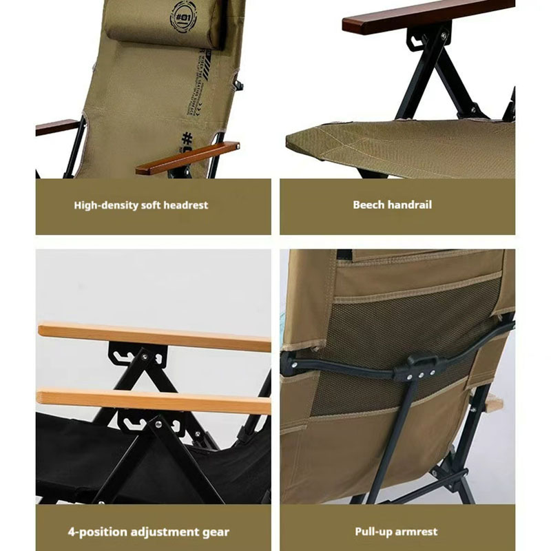 Folding High Back Beach Campin - Outdoor Camping Recliner review and price