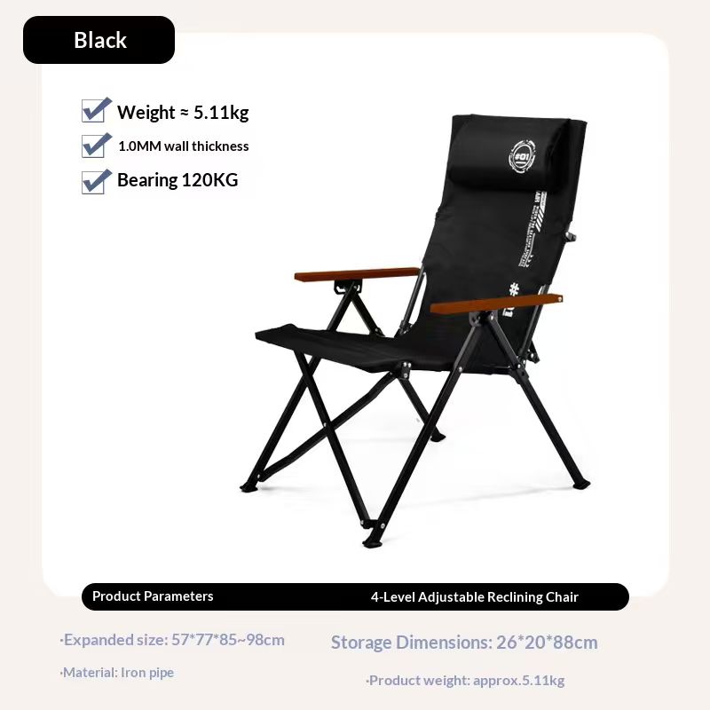 Folding High Back Beach Campin - Outdoor Camping Recliner review and price