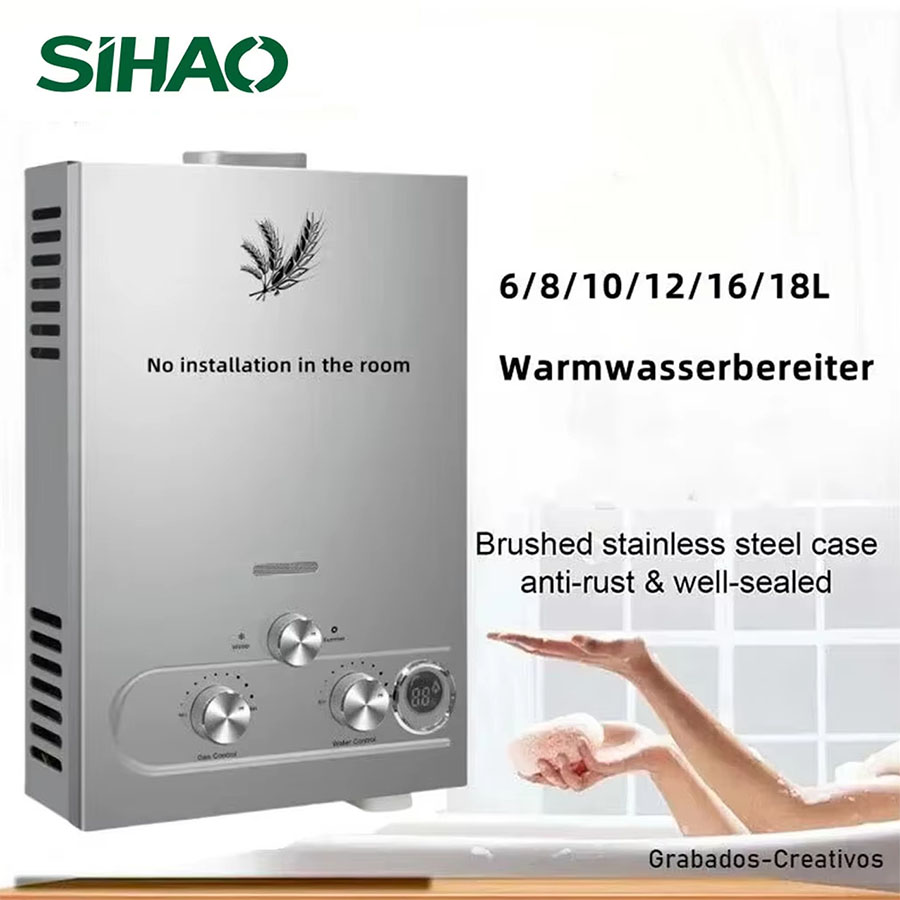 SIHAO 12L 16L 18L GPM LPG Gas  - Outdoor Camping Kitchen review and price