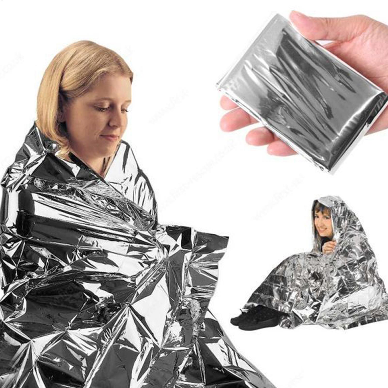 1PC Emergency Blanket Windproo - First Aid Kit Camping review and price