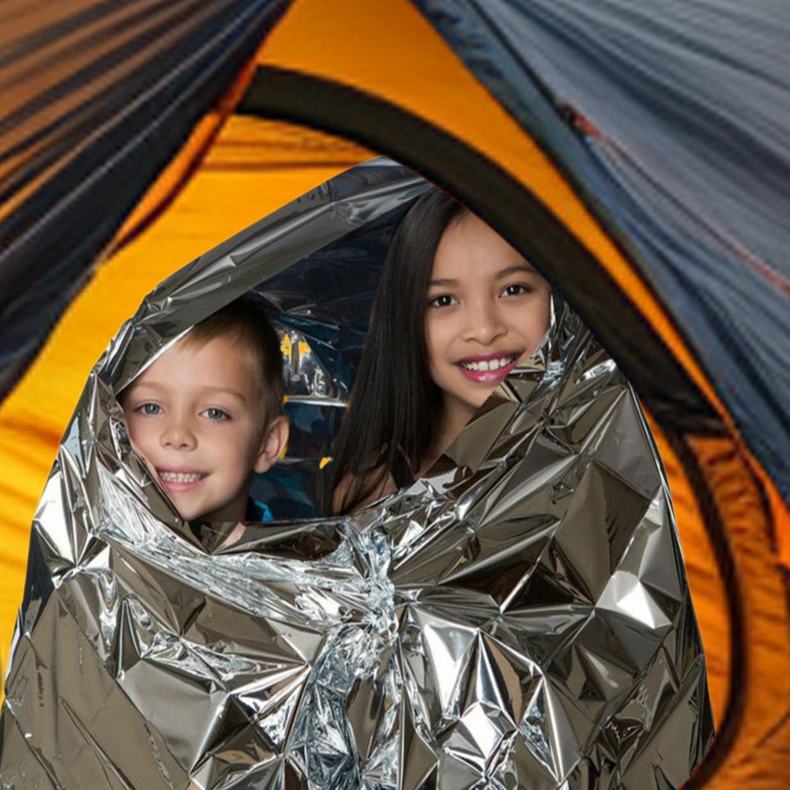 1PC Emergency Blanket Windproo - First Aid Kit Camping review and price