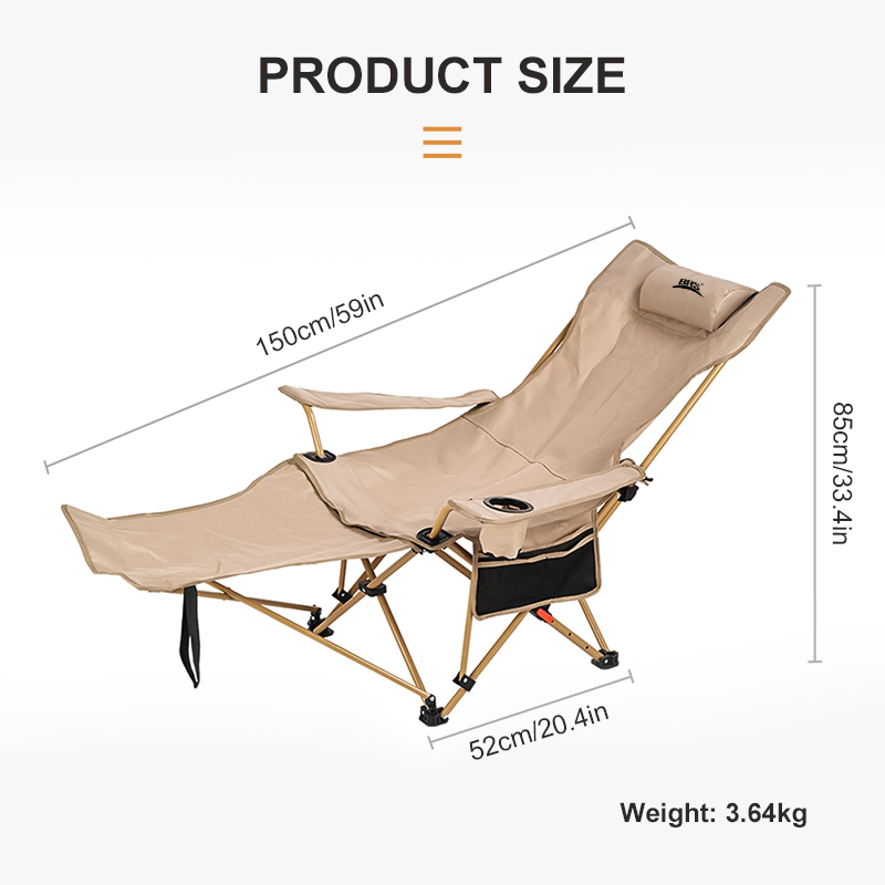 BRS 2-in-1 Reclining Camping C - Outdoor Camping Recliner review and price