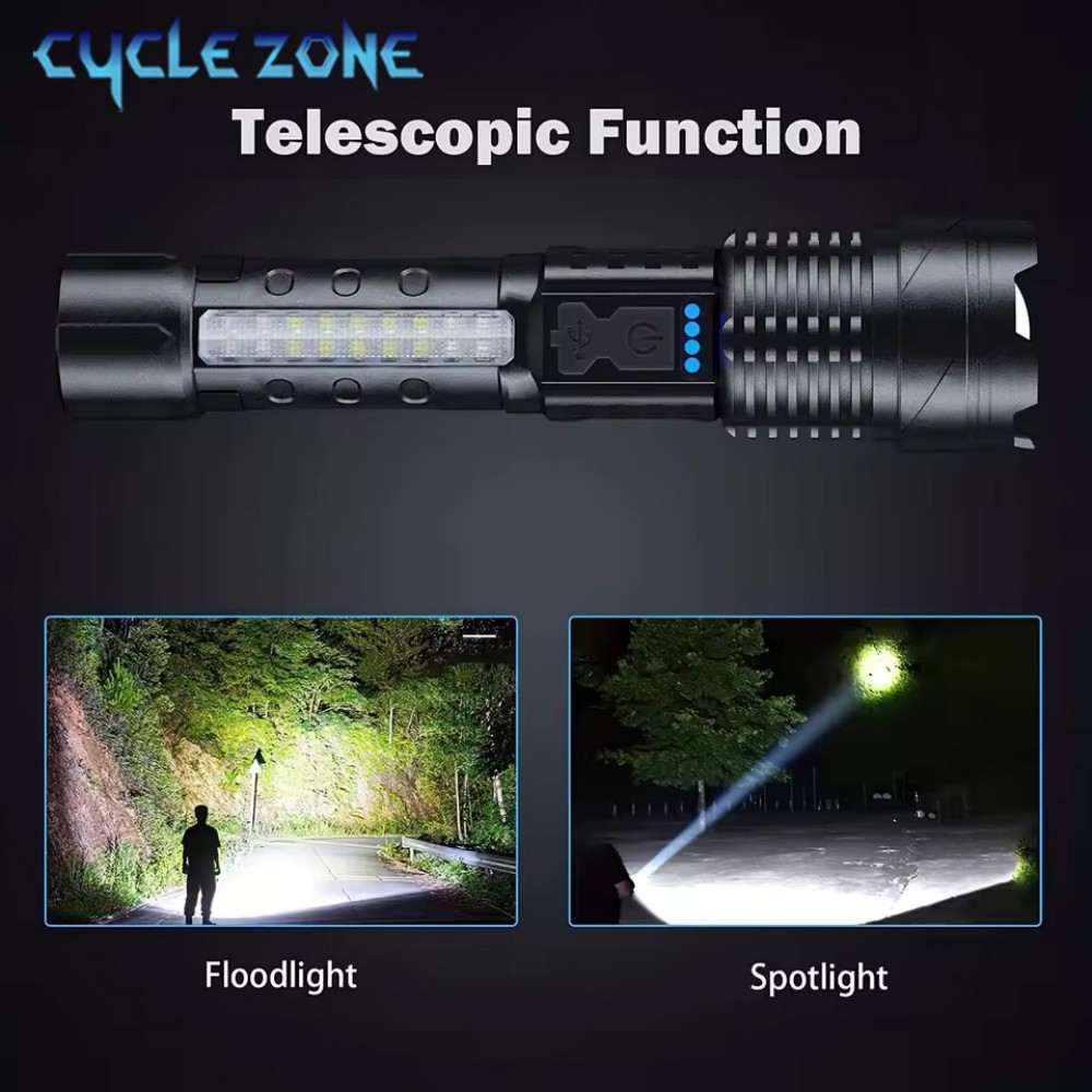 XHP50 Flashlight Zoomable Flas - Outdoor Camping Zone review and price