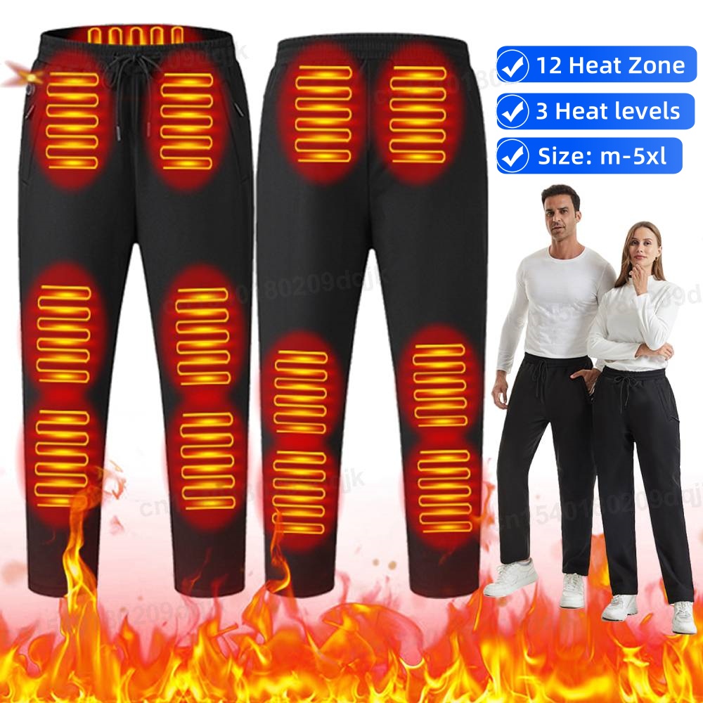 Thermal Pants Men Women 12 Hea - Outdoor Camping Zone review and price