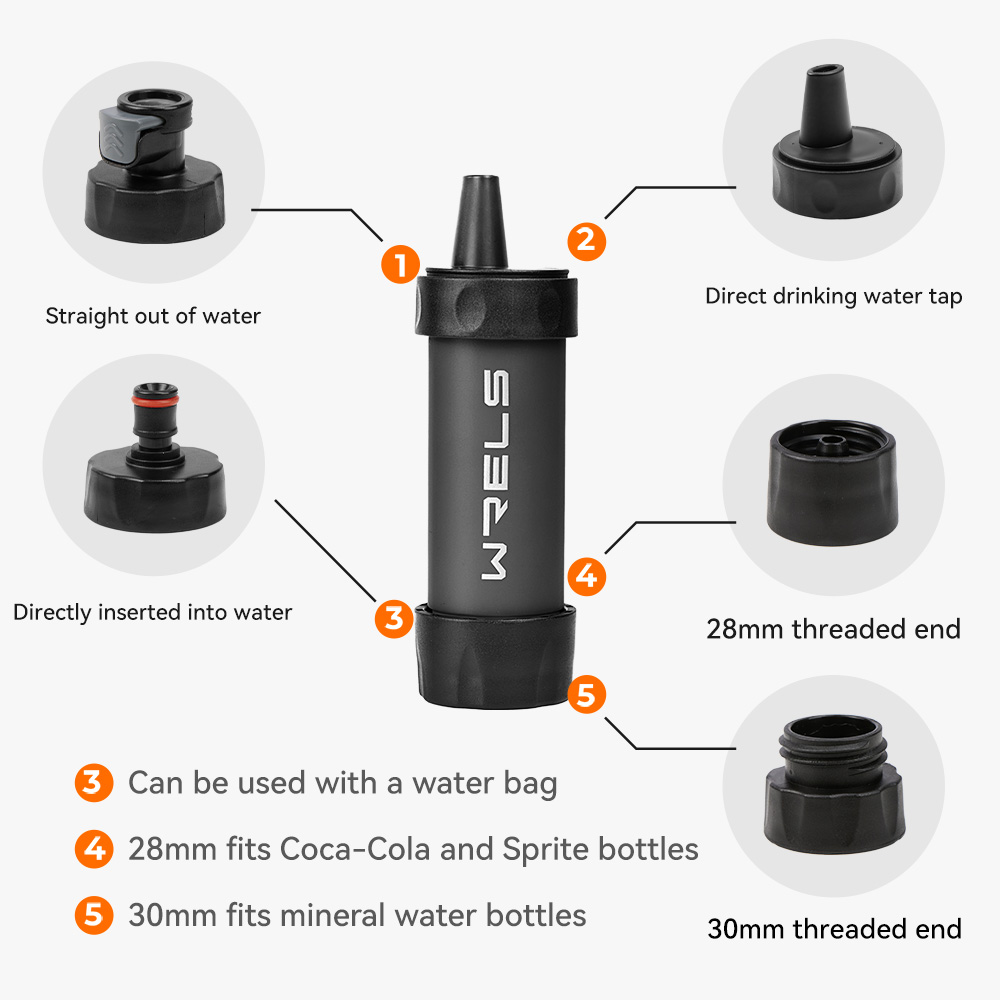 WERLS Hiking Personal Mini Wat - Outdoor Camping Water Filter review and price