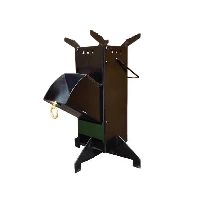Portable Rocket Stove, Thick M - Outdoor Camping Wood Burning Stove review and price