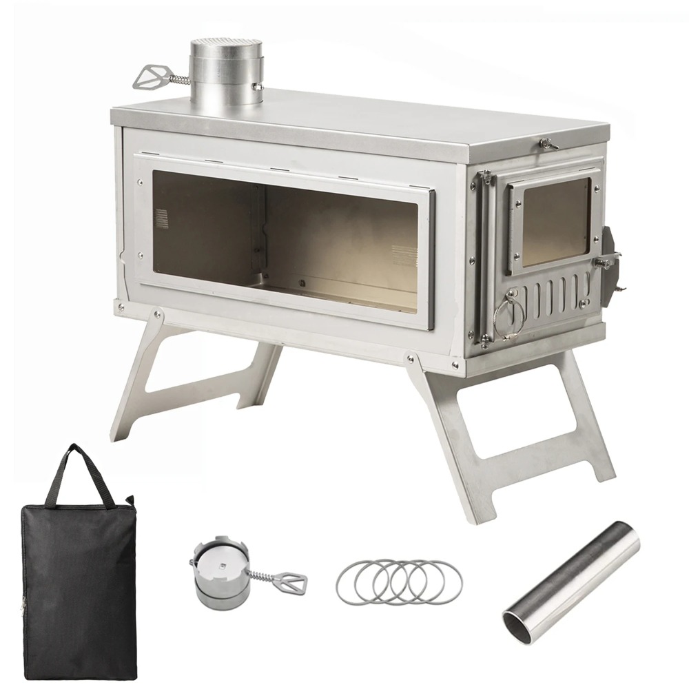 Outdoor Heater Tent Stove Port - Outdoor Camping Wood Burning Stove review and price