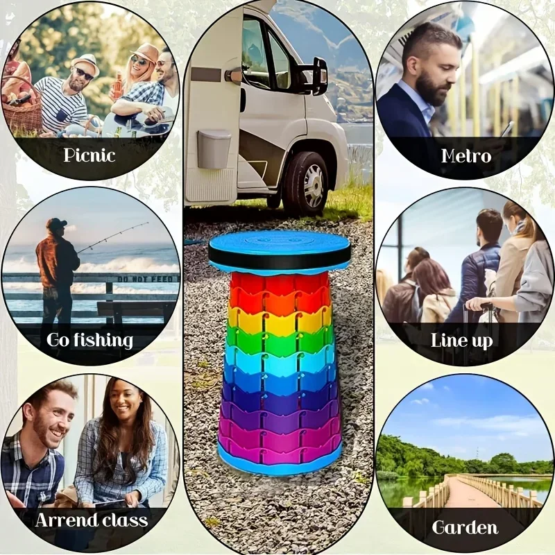 Rainbow Telescopic Camping Sto - Outdoor Camping Outfit review and price