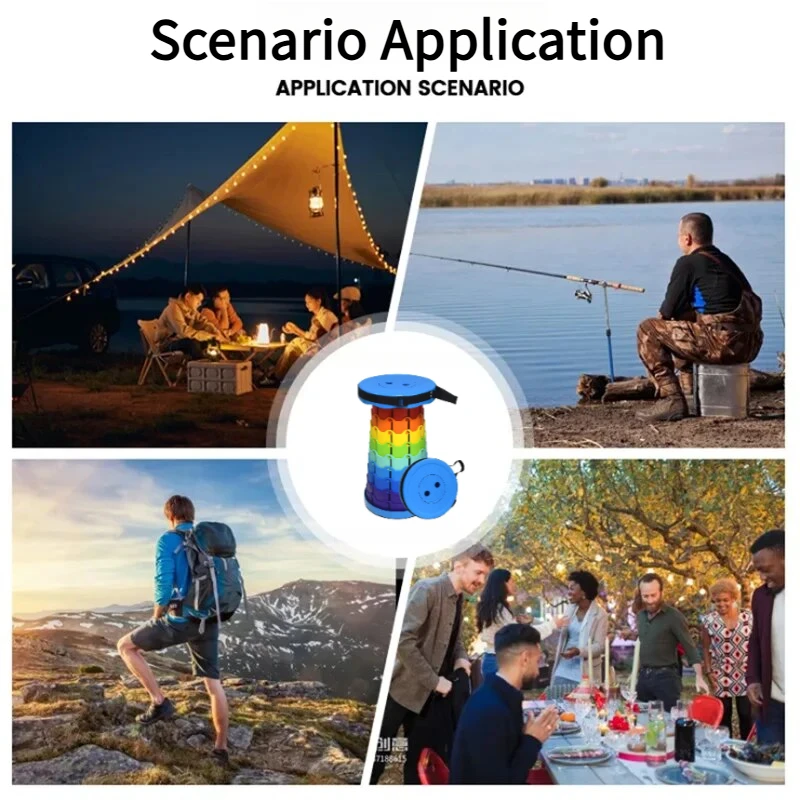 Rainbow Telescopic Camping Sto - Outdoor Camping Outfit review and price
