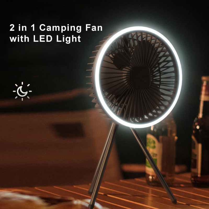 Portable Camping Fan 10000mAh  - Outdoor Camping Ventilator review and price