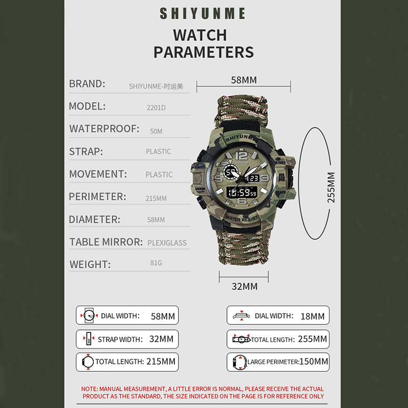 SHIYUNME G Style Military Spor - Outdoor Camping Zone review and price