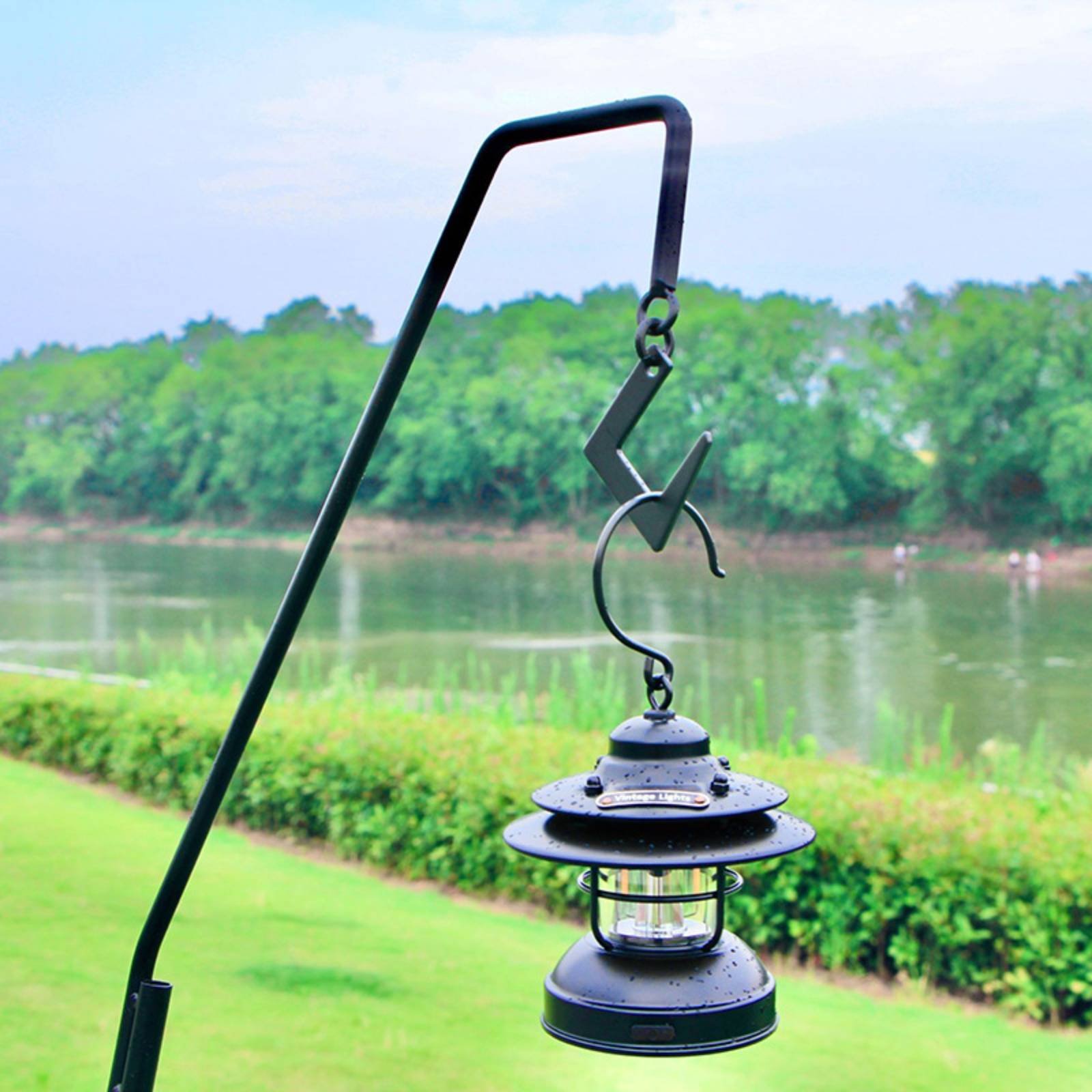 Camping Lantern Stand Easy to  - Outdoor Camping Gear review and price