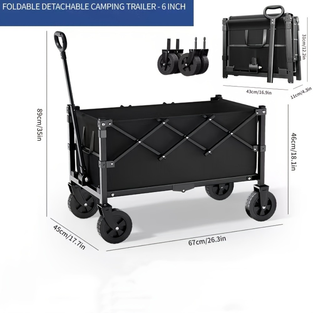 Folding Garden Cart 360 lbs Ca - Outdoor Y Camping review and price