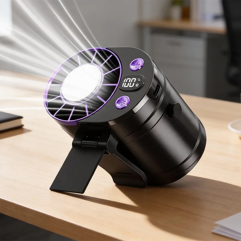 Rechargeable Portable Waist Fa - Outdoor Camping Ventilator review and price