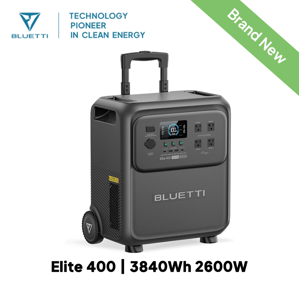 BLUETTI Elite 400 2600W 3840Wh - Outdoor Camping Outfit review and price