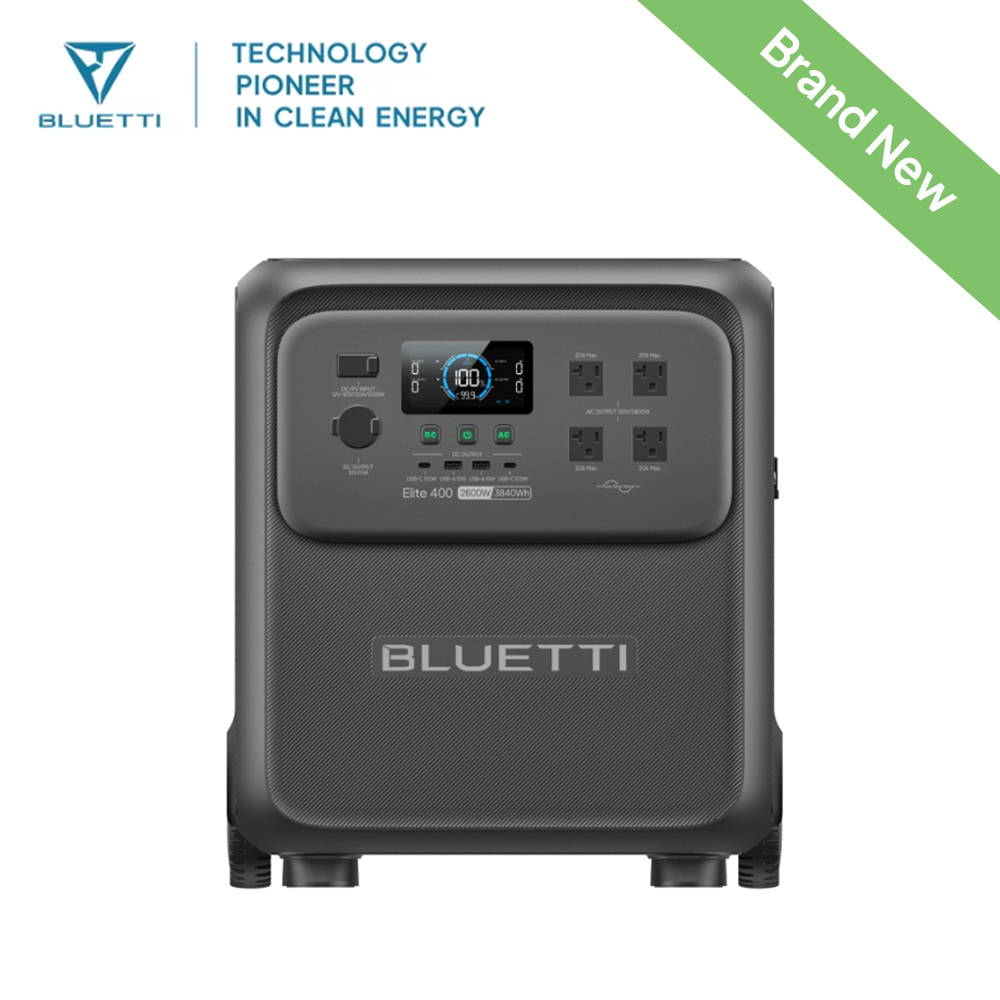 BLUETTI Elite 400 2600W 3840Wh - Outdoor Camping Outfit review and price