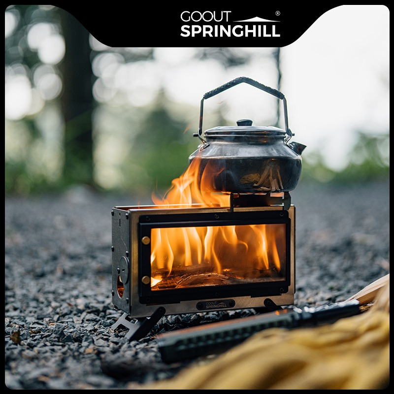 Goout Springhill Wood Stove Po - Outdoor Camping Wood Burning Stove review and price