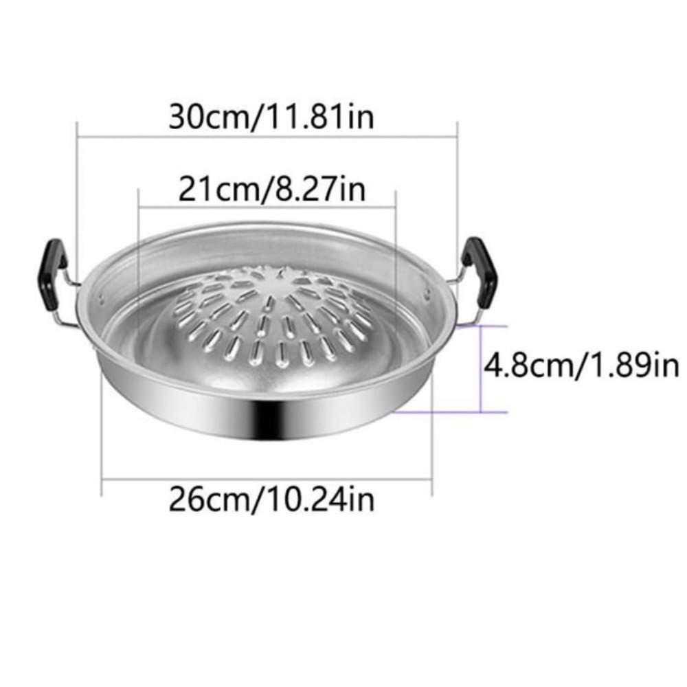 2 in 1 Hot Pot Grill Pan Non S - Outdoor Camping Kitchen review and price