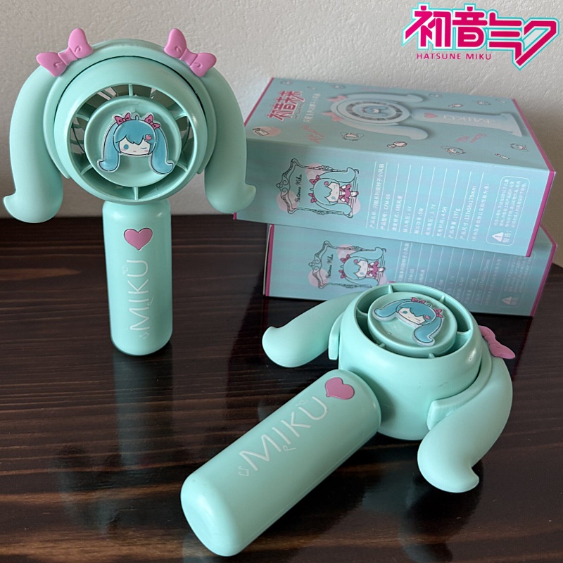 Hatsune Miku Mini Handheld Fan - Outdoor Y Camping review and price