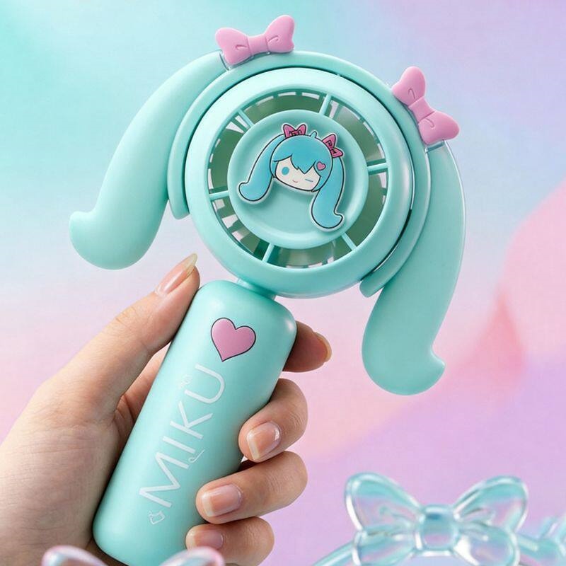 Hatsune Miku Mini Handheld Fan - Outdoor Y Camping review and price