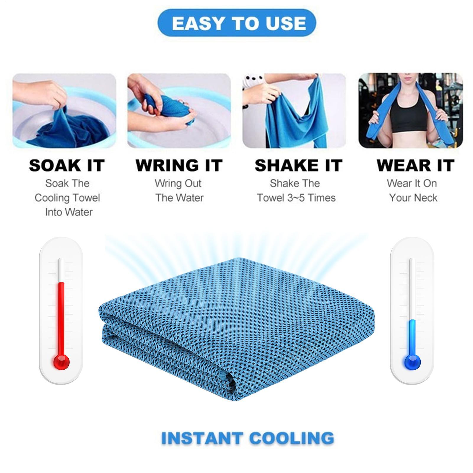 Cooling Towel Instant Relief M - Camp Towel Microfiber review and price