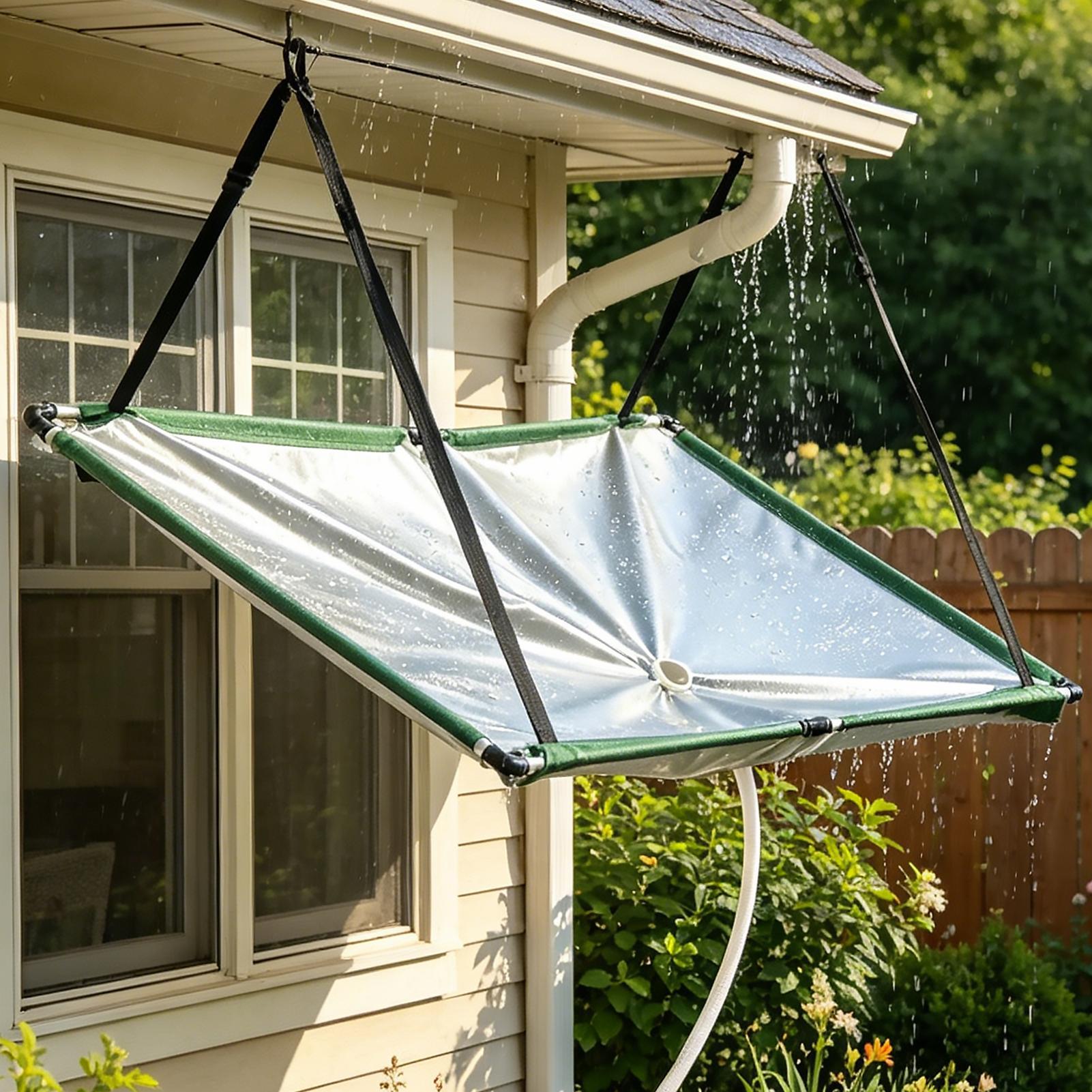 Water Harvester Cloth With Hos - Outdoor Camping Water Filter review and price