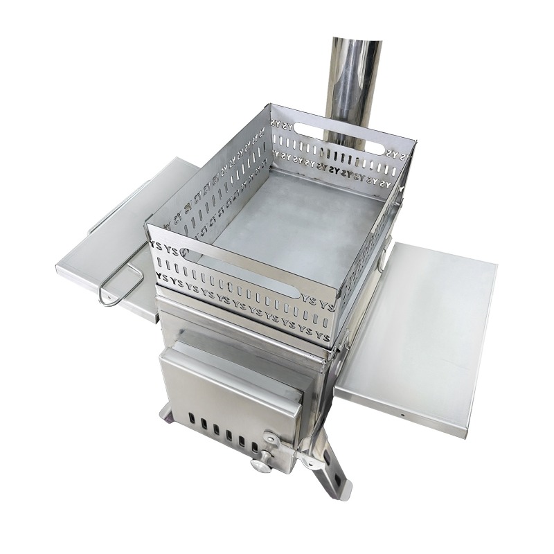 Stainless Steel Sauna Stove fo - Outdoor Camping Wood Burning Stove review and price