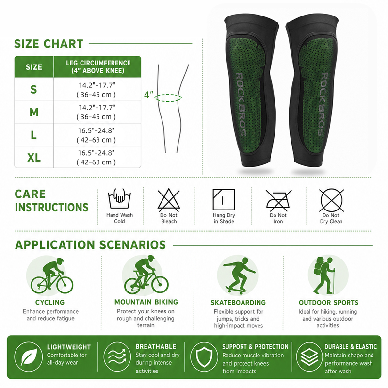 ROCKBROS Cool Sport Legs MTB C - Outdoor Camping Gear review and price