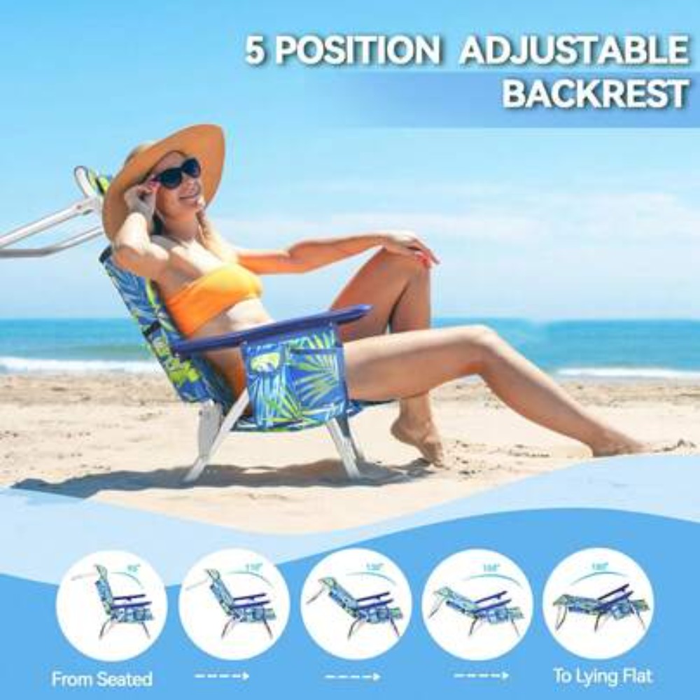 Folding Backpack Beach Chair f - Outdoor Camping Recliner review and price