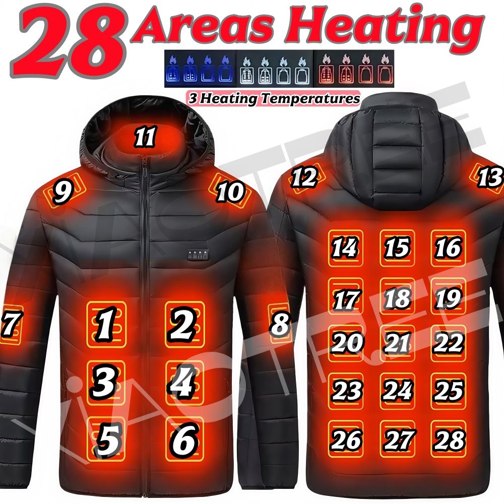 28 Areas Men Women's Heating J - Outdoor Camping Outfit review and price