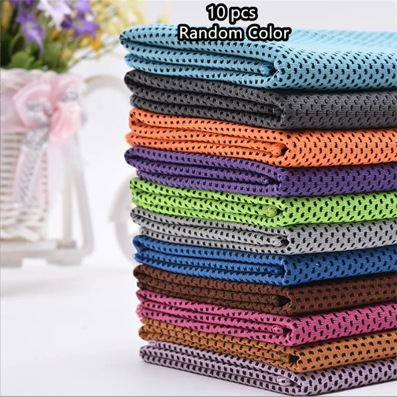 1-10pcs Cooling Towel Instant  - Camp Towel Microfiber review and price