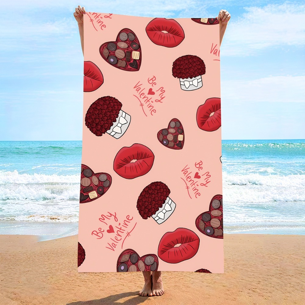 Heart Symbol Bath Towel 27x55i - Camp Towel Microfiber review and price