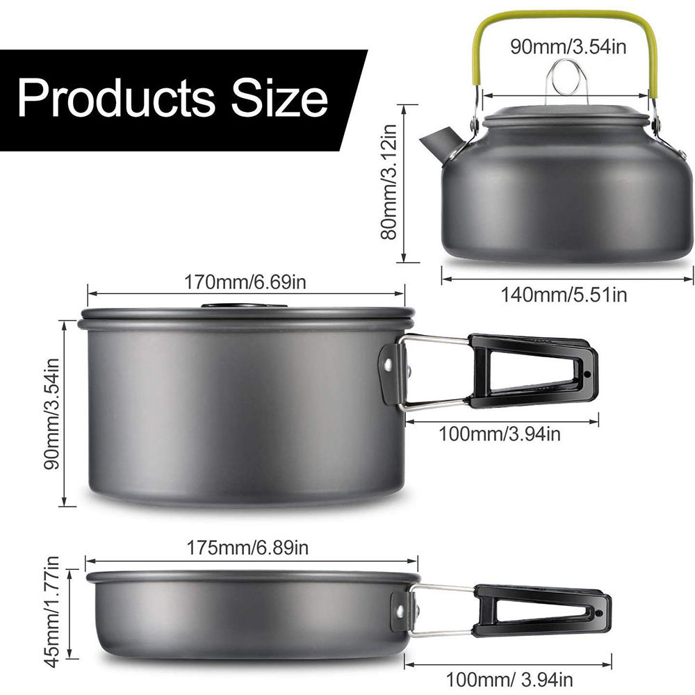 Outdoor Camping Cookware Set M - Outdoor Camping Outfit review and price
