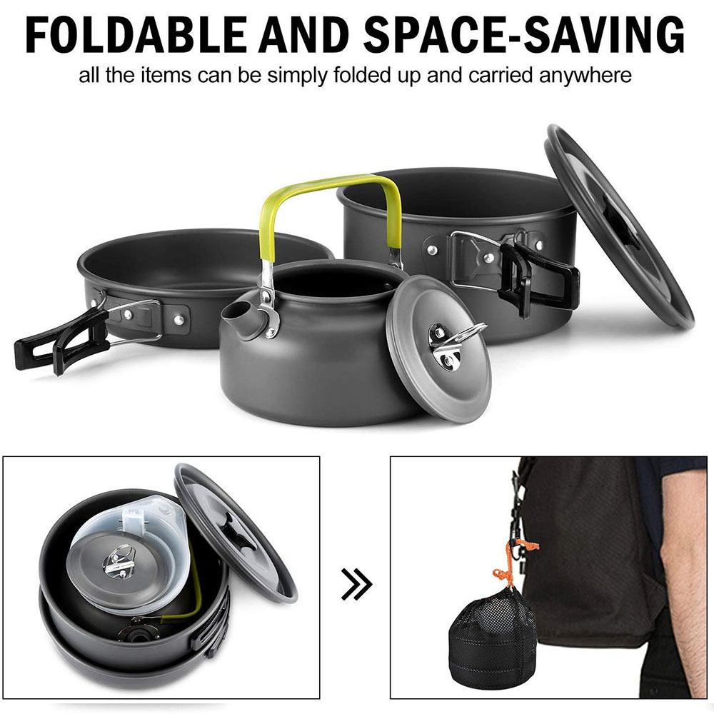 Outdoor Camping Cookware Set M - Outdoor Camping Outfit review and price