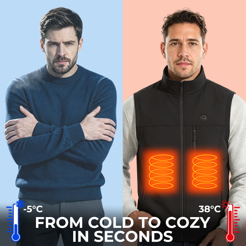 9 Zone Heated Vest Unisex USB  - Outdoor Camping Zone review and price