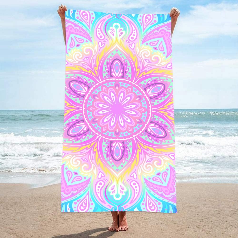 Mysterious Pattern Beach Towel - Camp Towel Microfiber review and price